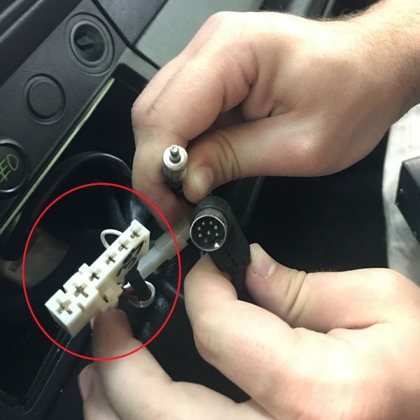 Blaupunkt DIN radiokontakt